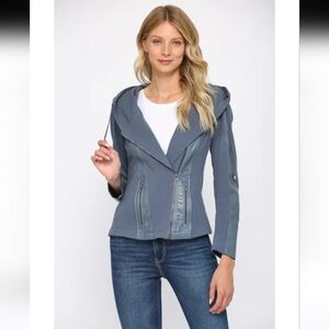 Fate Blaze Blue Jacket Mixed Media